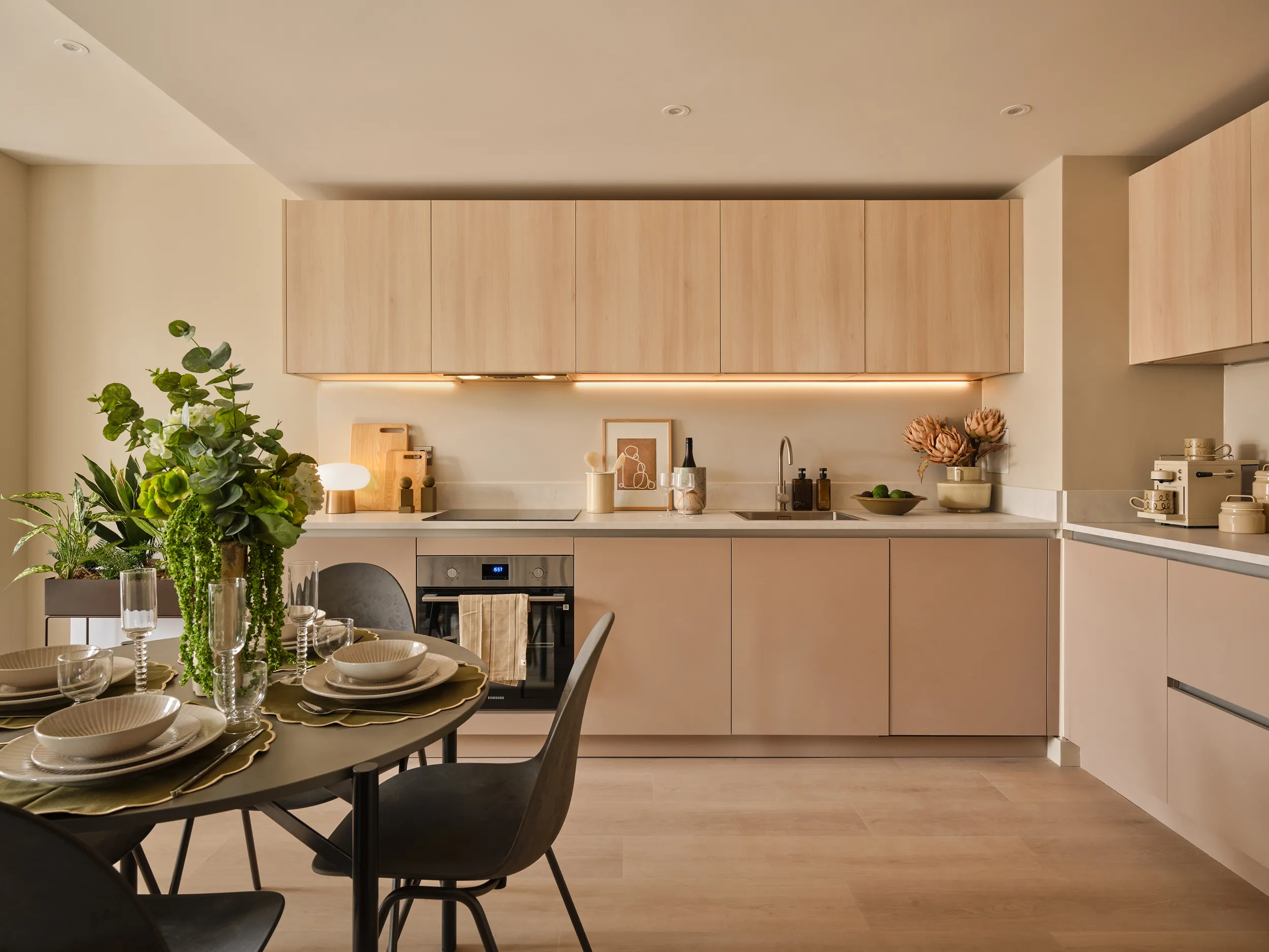 Dining Area and Kitchen